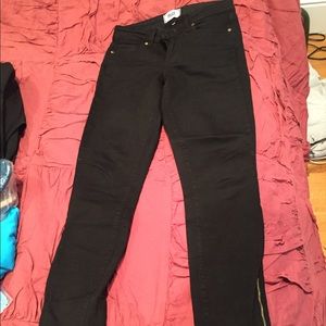 Paige Denim high rise skinny ankle jeans